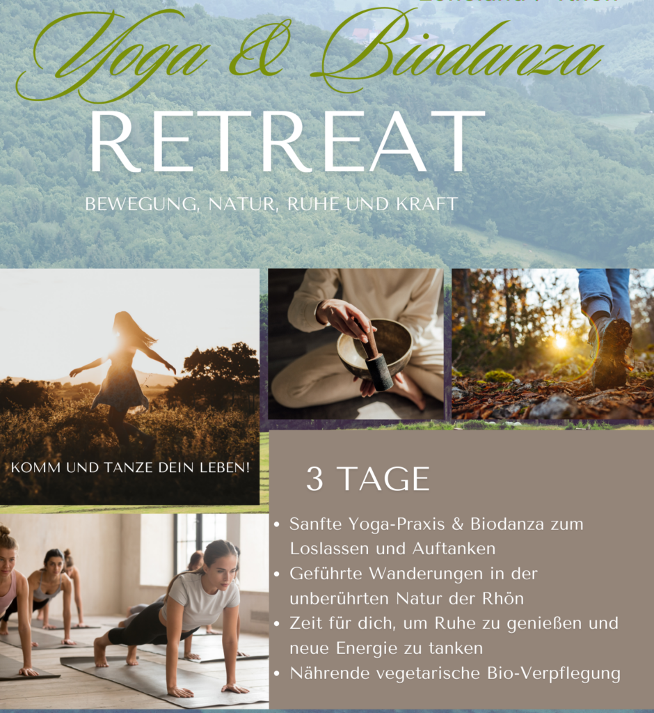 Angebot Yoga & Biodanza Retreat Rhön - Seite 1